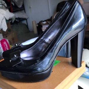 Calvin Klein high heels platform Sz 6